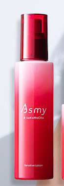 ASMY（アズミー）の化粧水のパッケージ