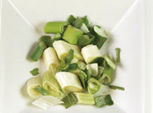 アスザックフーズの乾燥野菜、ねぎの形状